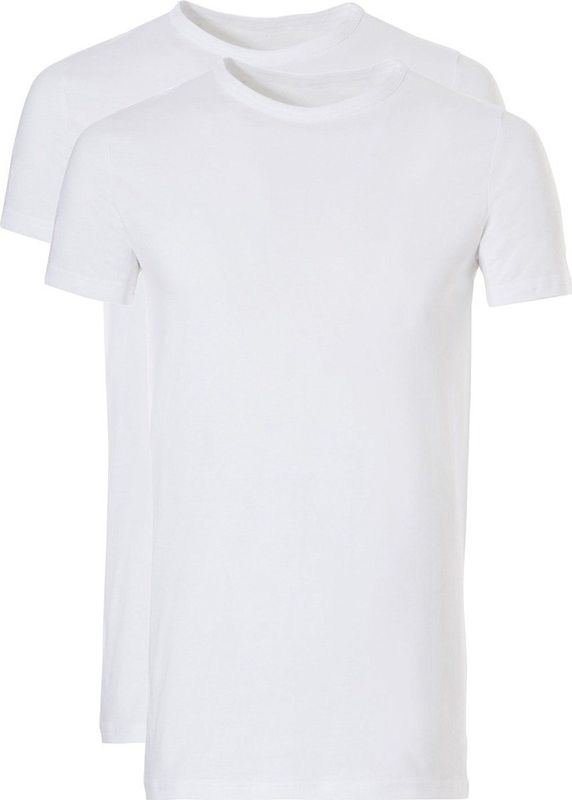Ten Cate Basic T-shirt ronde hals - 2 Pack Blanc - 30868-001