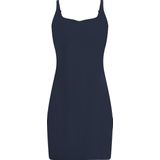 Secrets - Onderjurk - Dark Navy - 88% Polyester 12% Elastane