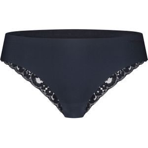 TEN CATE Secrets women brazilian met kant (1-pack), dames slip lage taille, donker marine