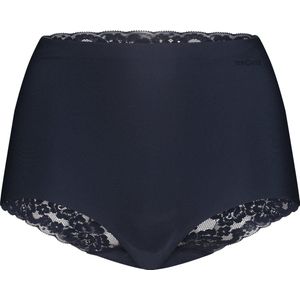 Secrets - Kanten Highwaist Slip - Dames Onderbroek - Blauw - Naadloos