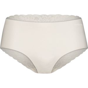 ten Cate Secrets naadloze hipster met kant gebroken wit
