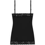 TEN CATE Secrets Lace women spaghetti top met kant (1-pack), dames singlet, zwart