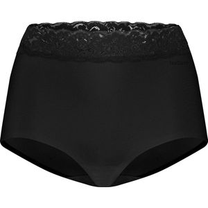 TEN CATE Secrets Lace women high waist met kant (1 pack) dames High waist hoge taille zwart