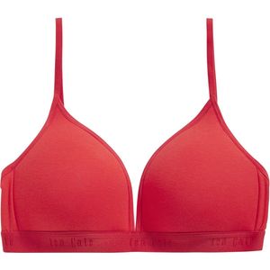 Basics - Voorgevormde BH - Rood - 95% Organic Cotton - Comfortabel
