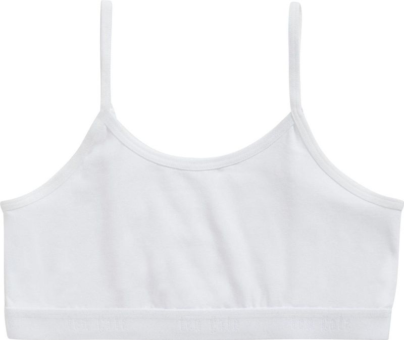 Ten Cate - Basics - Crop Top - Wit - Biologisch Katoen