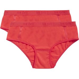 Tencate - Rood Hipsters 2-Pack voor Meisjes
