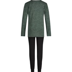 ten Cate - Basics - Pyjama - Giraffe - Groen - 95% GOTS Cotton
