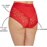 ten Cate Secrets naadloze maxislip met kant middenbeige