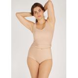 ten Cate Secrets naadloze maxislip met kant middenbeige