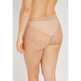ten Cate Secrets naadloze maxislip met kant middenbeige