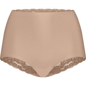 ten Cate Secrets naadloze maxislip met kant middenbeige