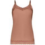 Secrets - Spaghetti Top - Hazelnut - 88% Polyester - 12% Elastane