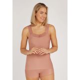TEN CATE Secrets Lace - Dames Singlet - Roze Bruin - Kant - 1-Pack
