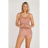 TEN CATE Secrets Lace - Dames Singlet - Roze Bruin - Kant - 1-Pack