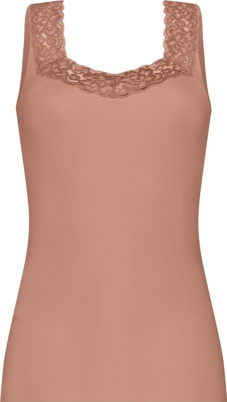 TEN CATE Secrets Lace - Dames Singlet - Roze Bruin - Kant - 1-Pack