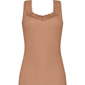 Ten Cate Secrets Dames Singlet Kant - Hazelnut
