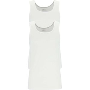 Ten Cate - Singlet - Wit - 100% Biologisch Katoen - 2 Pack