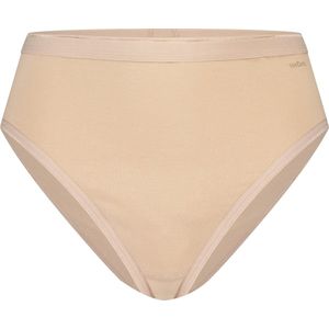 Ondergoed - 2-Pack Highleg Slip - Huidskleur - Biologisch Katoen
