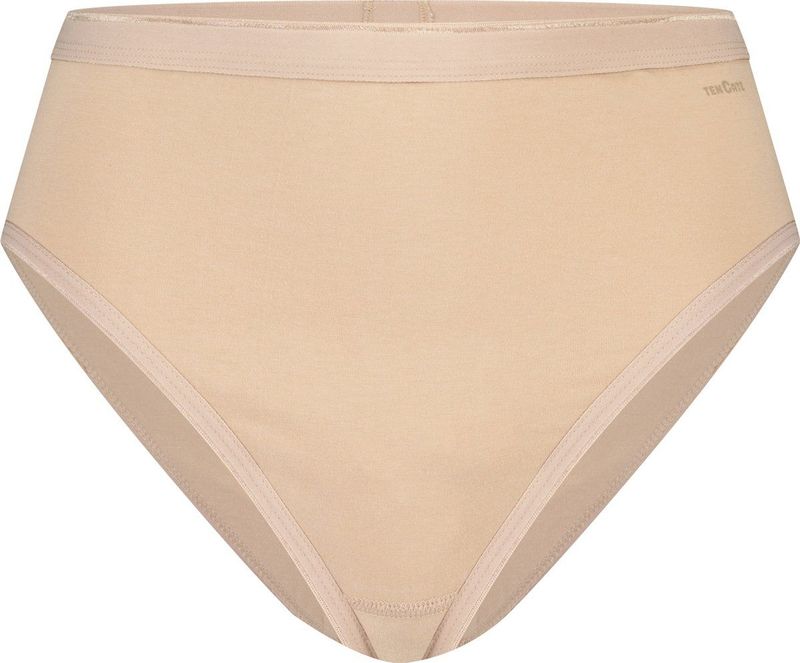 Ondergoed - 2-Pack Highleg Slip - Huidskleur - Biologisch Katoen