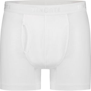 Basics - Boxer met Gulp - Wit - 2 Pack - 93% Organic Cotton, 7% Elastane