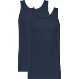 Ten Cate - Singlet - Navy - Biologisch Katoen - 2 Pack