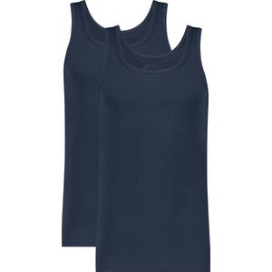 Ten Cate - Singlet - Navy - Biologisch Katoen - 2 Pack