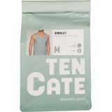 Basics - Singlet - Light Grey Melee - 2 Pack - 93% Organic Cotton, 7% Elastane