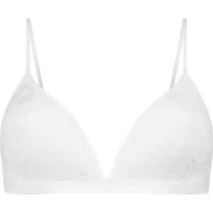 Basics voorgevormde bh met kant wit voor Dames | Maat 65A