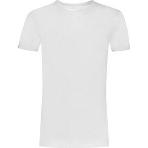TEN CATE Basics men T-shirt (2-pack) - heren T-shirts brede O-hals - wit