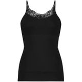 Ten Cate - Spaghetti Top - Kant - Zwart - Biologisch Katoen