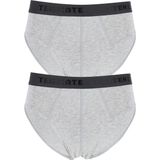 Ten Cate - Basics - Slip - Grey Melange - 2 Pack