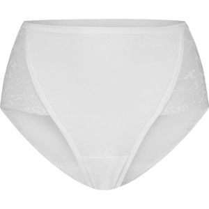 ten Cate Basic high leg slip met kant wit