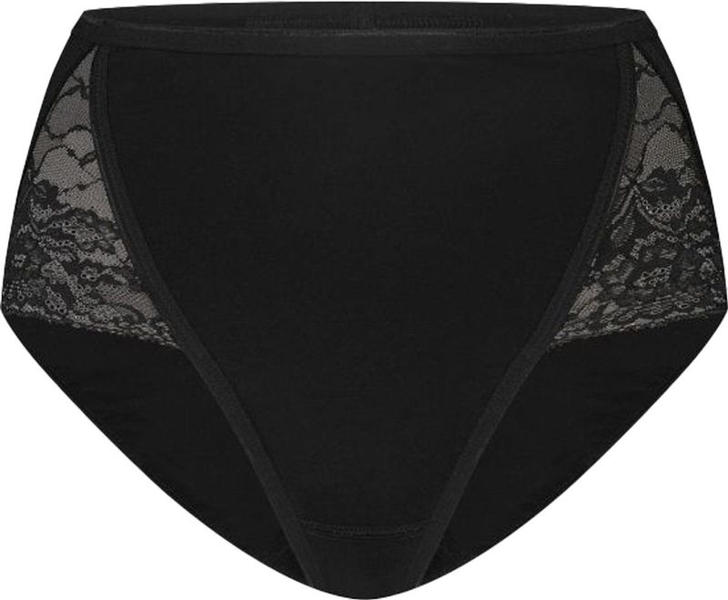 Ten Cate Basic High Leg Slip met Kant Zwart