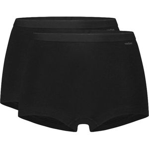 Ten Cate 2 pack Basic dames Shorts Organic 32279 Zwart