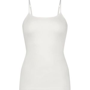 Basics - Spaghetti Top - Wit - 97% Organic Cotton - Comfortabel