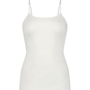 Basics - Spaghetti Top - Wit - Organic Cotton