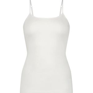 TEN CATE Basics women spaghetti top shape (1-pack), dames singlet, wit