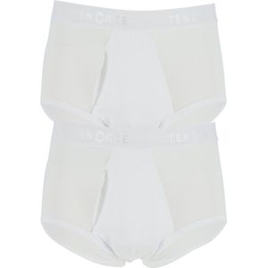 Ten Cate 2-Pack Classic Slip Heren - Gulp - Biologisch Katoen - Wit