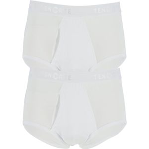 Ten Cate 2-Pack Classic Slip Heren - Gulp - Biologisch Katoen - Wit