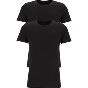 TEN CATE Basics men T-shirt (2-pack) - heren T-shirts O-hals - zwart
