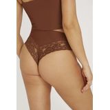 ten Cate - Basics - High Waist Brazilian - Dark Navy - Polyester/Elastane