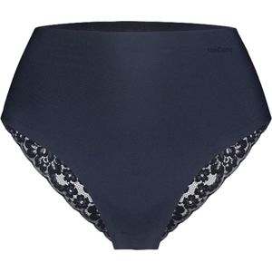 Ten Cate Secrets Brazilian High Waist Invisible Kanten dames taille brazilian slip Schijnt niet door Blauw