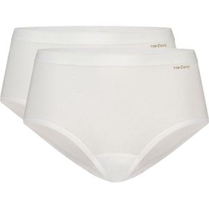 ten Cate Basic midi slip (set van 2) wit