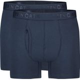 Classic - Heren Boxershorts - Blauw - 2-Pack - Met Gulp
