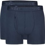 Classic - Heren Boxershorts - Blauw - 2-Pack - Met Gulp