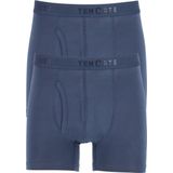 Classic - Heren Boxershorts - Blauw - 2-Pack - Met Gulp