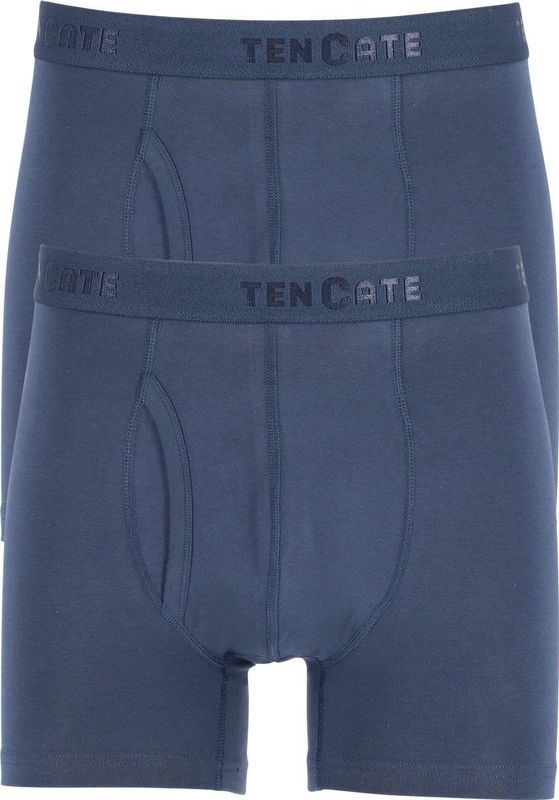 Classic - Heren Boxershorts - Blauw - 2-Pack - Met Gulp