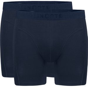 Basics - Long Shorts - Navy - 95% Bamboo, 5% Elastane - 2 Pack