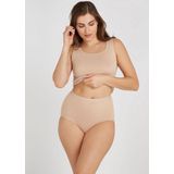 Ten Cate 4 Pack High Waist dames slip Taille Beige