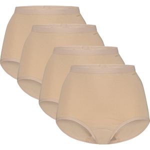 Ten Cate 4 Pack High Waist dames slip Taille Beige